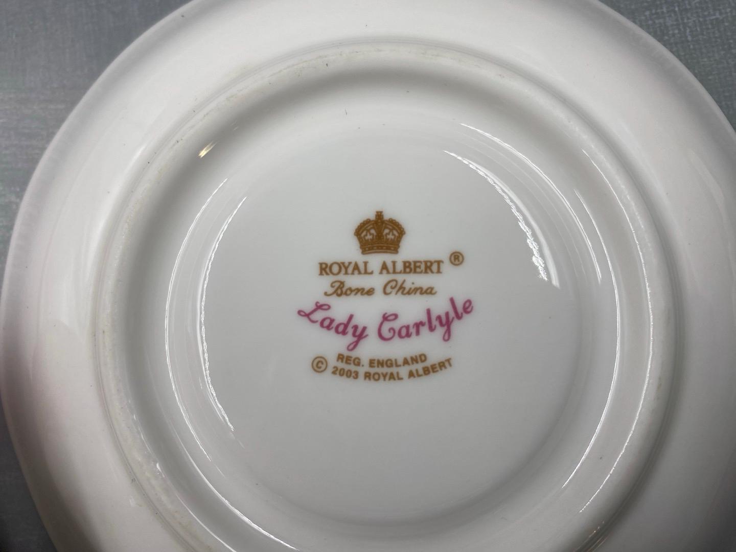 Royal Albert Lady Caryle Tea Cup and Saucer(Brand New)