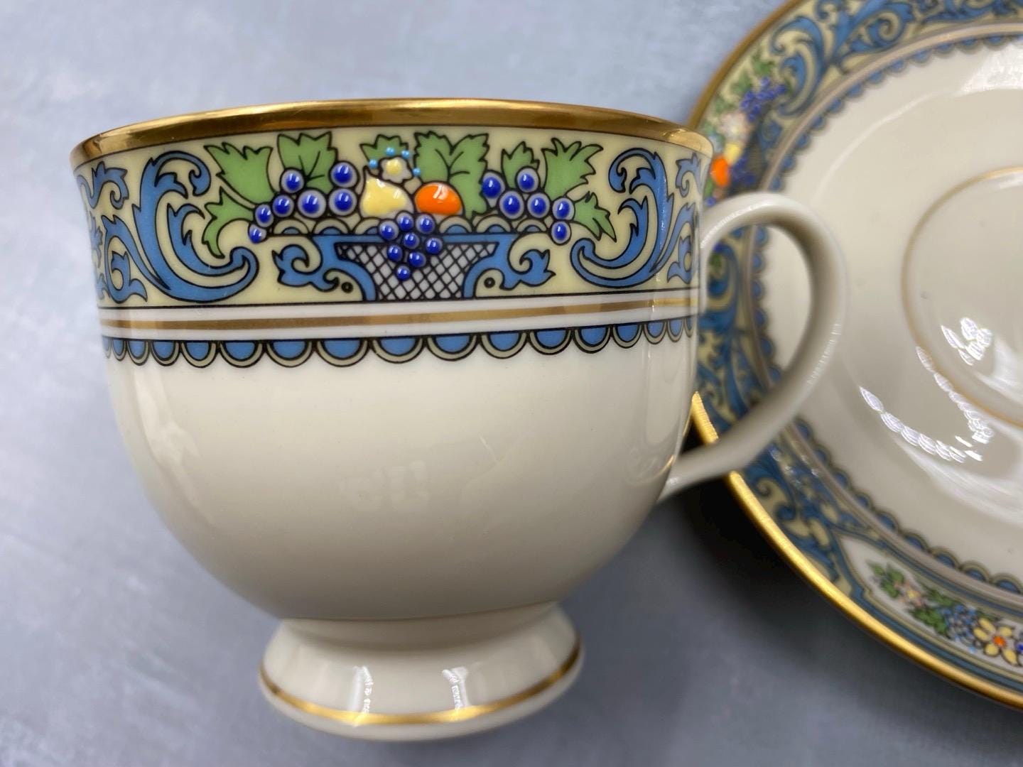 Lenox Autumn Coffee Cup and Saucer