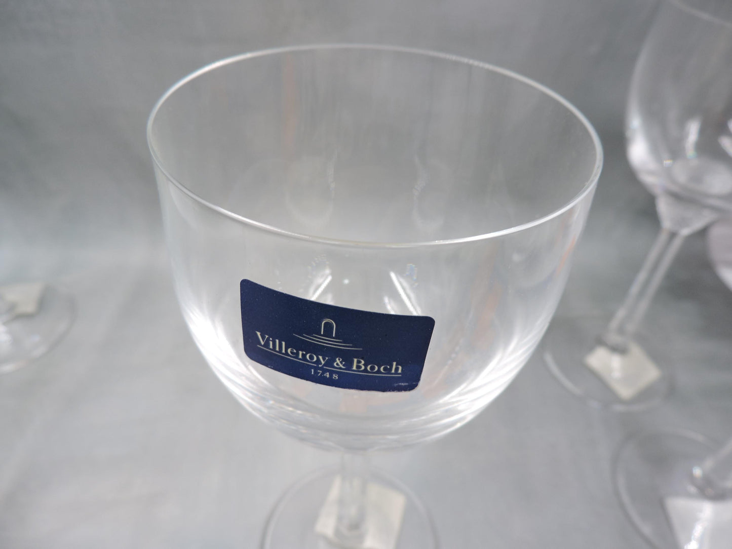 11-7390-0020 Villeroy & Boch Octavie Claret, 9.5 oz, Crystal Set of 6