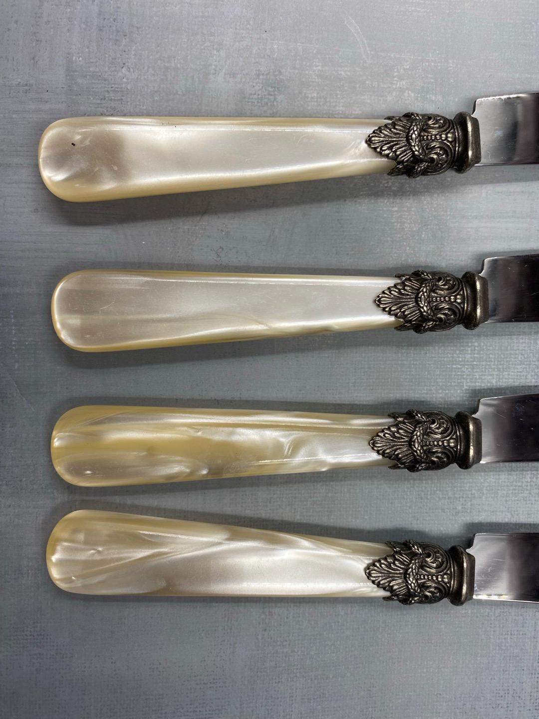 EME Flatware Napoleon Dinner Knife Set of 4 (Brand New)