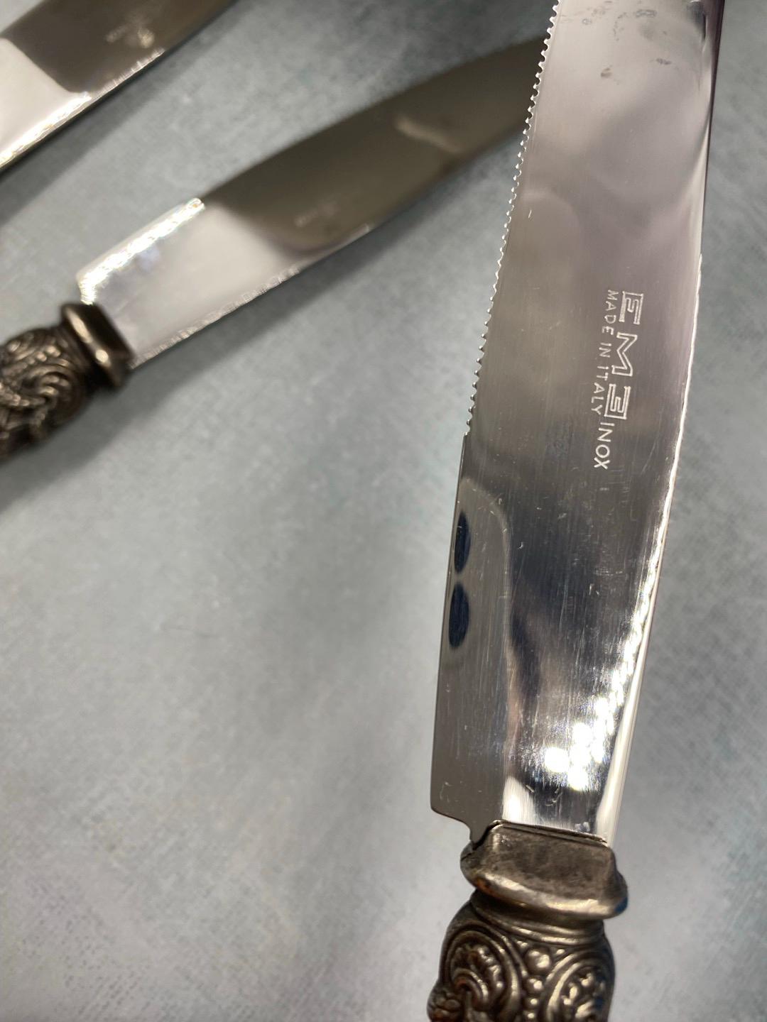 EME Flatware Napoleon Dinner Knife Set of 4 (Brand New)