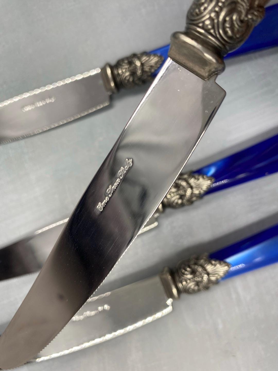 EME Flatware Napoleon Dinner Knife Set of 4 (Brand New)