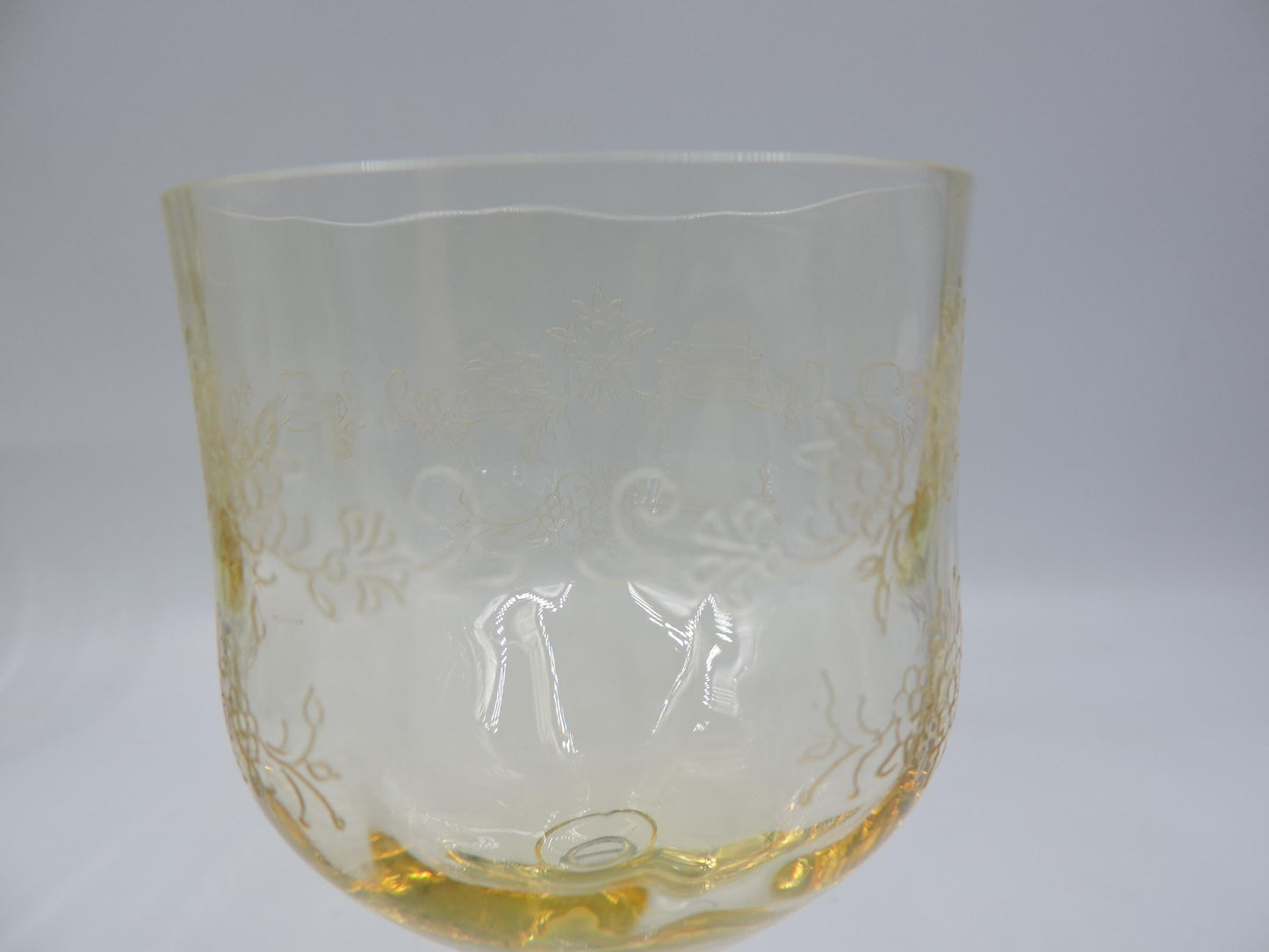 Frostria Etsy Yellow Claret Set of 2