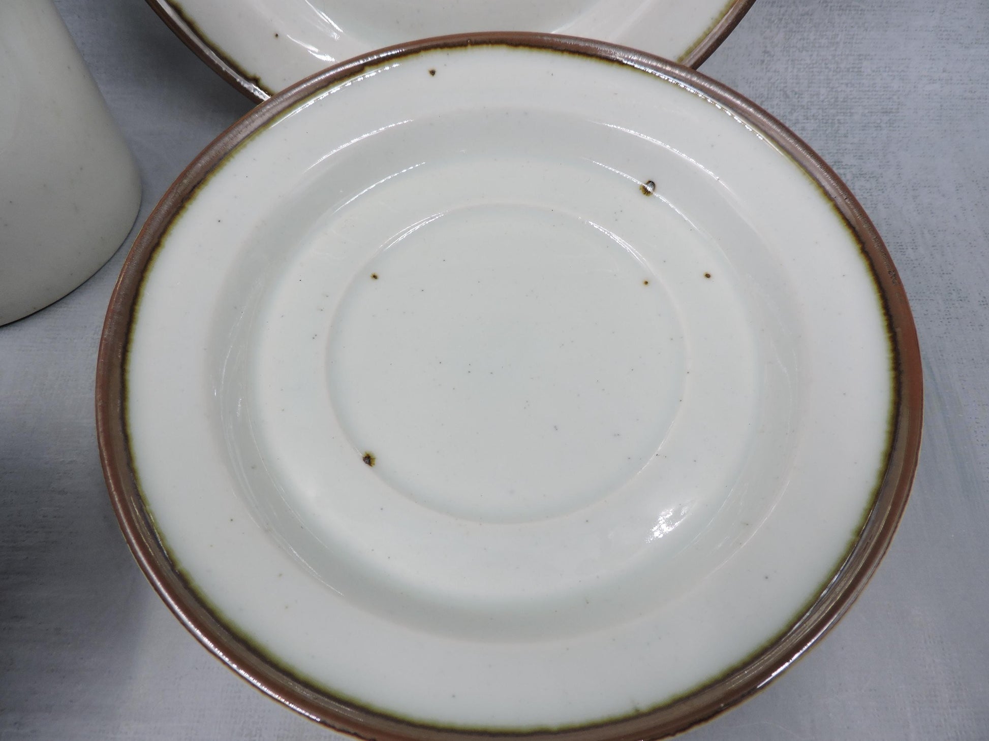 Dansk Mist Coffee Cup and Saucer for Two