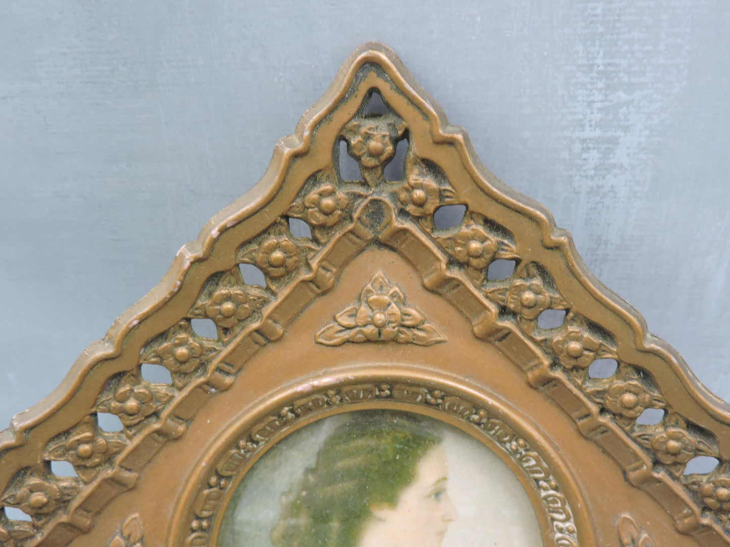 Vintage Cameo Creation Empress Eugene F.X. Winterhalter Frame Set of 2
