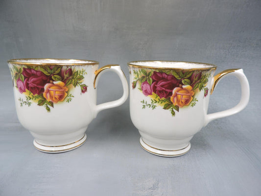 Royal Albert Old Country Roses Mug Set of 2