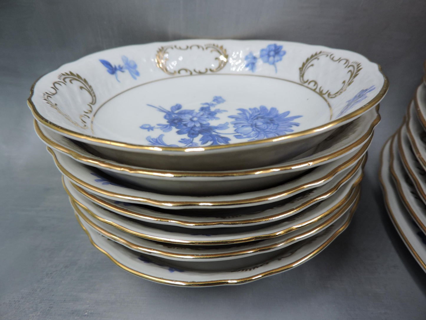 Bavaria Schumann Germany Salad Plate, Bread Plate, Fruit Bowl (s)