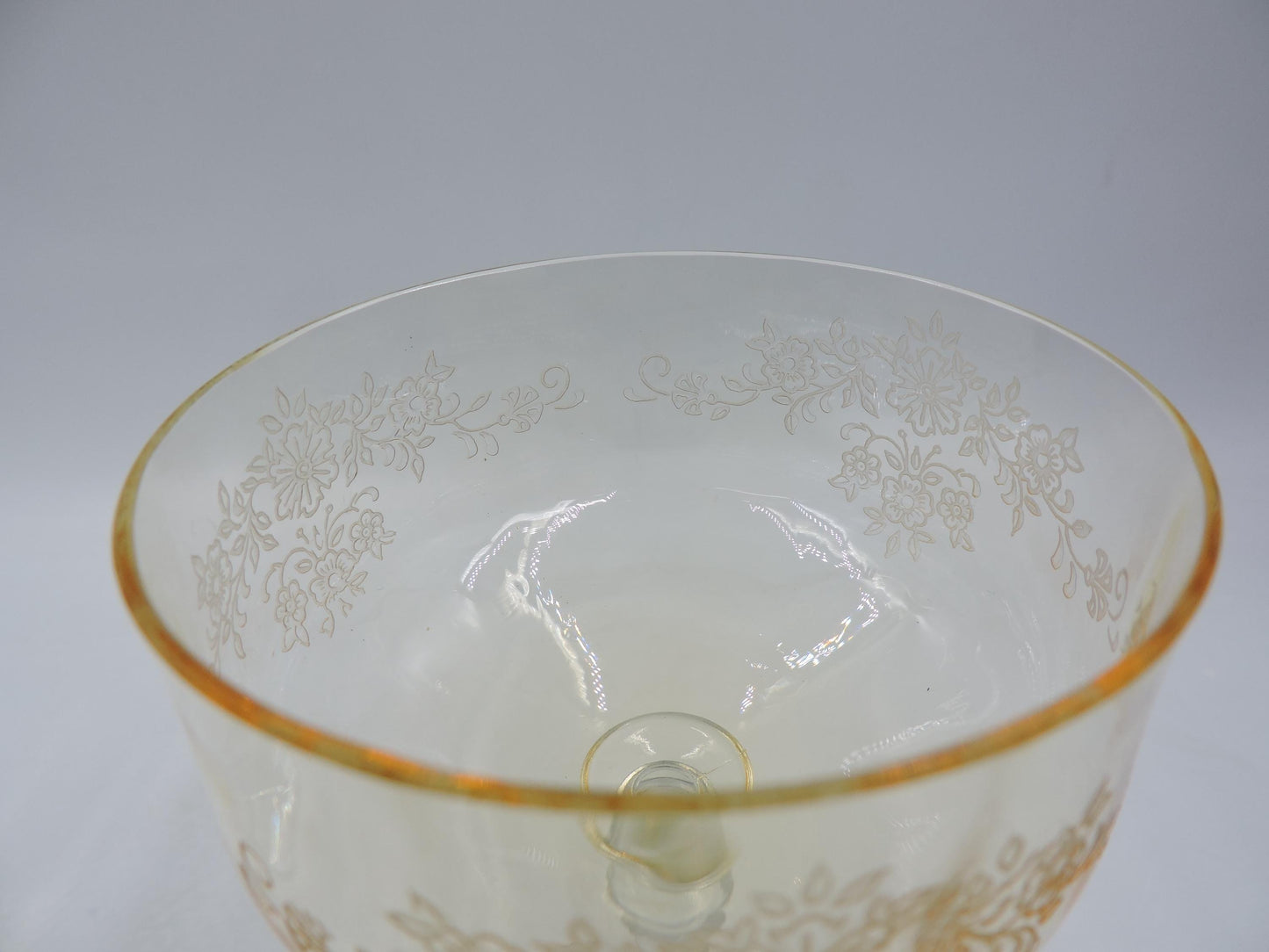 Frostria Etch Champagne/Tall Sherbet of 2