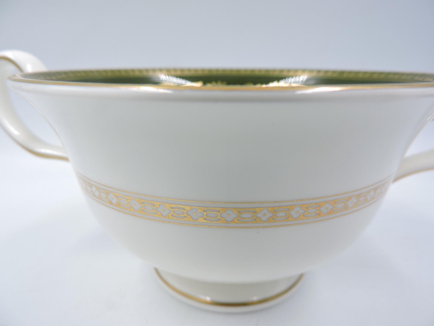 Wedgwood Florentine Green Gold W4170 Soup Cup