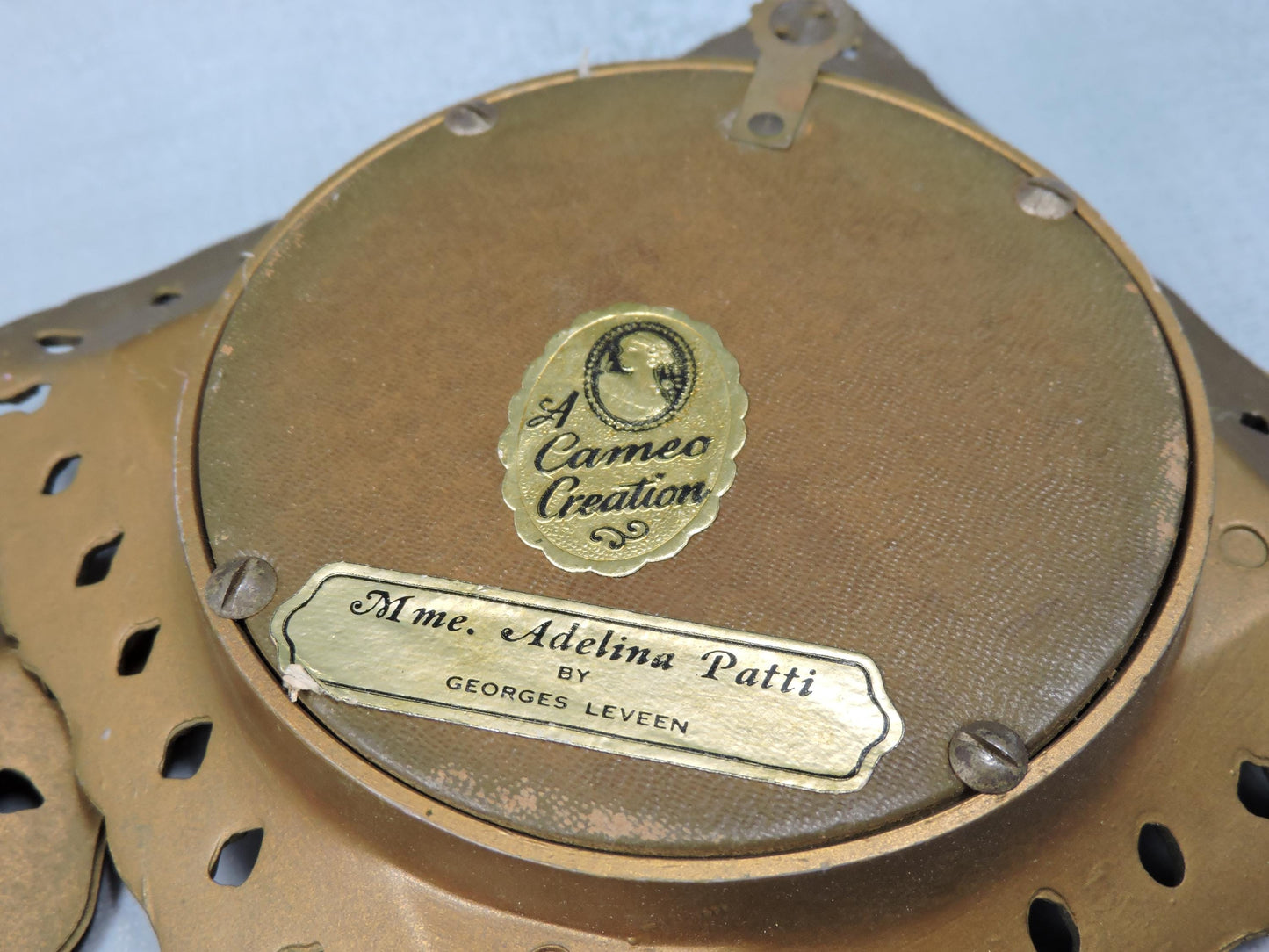 Vintage Cameo Creation Empress Eugene F.X. Winterhalter Frame Set of 2