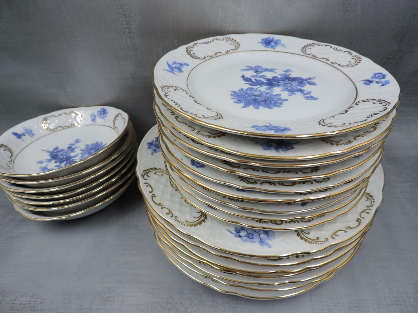 Bavaria Schumann Germany Salad Plate, Bread Plate, Fruit Bowl (s)