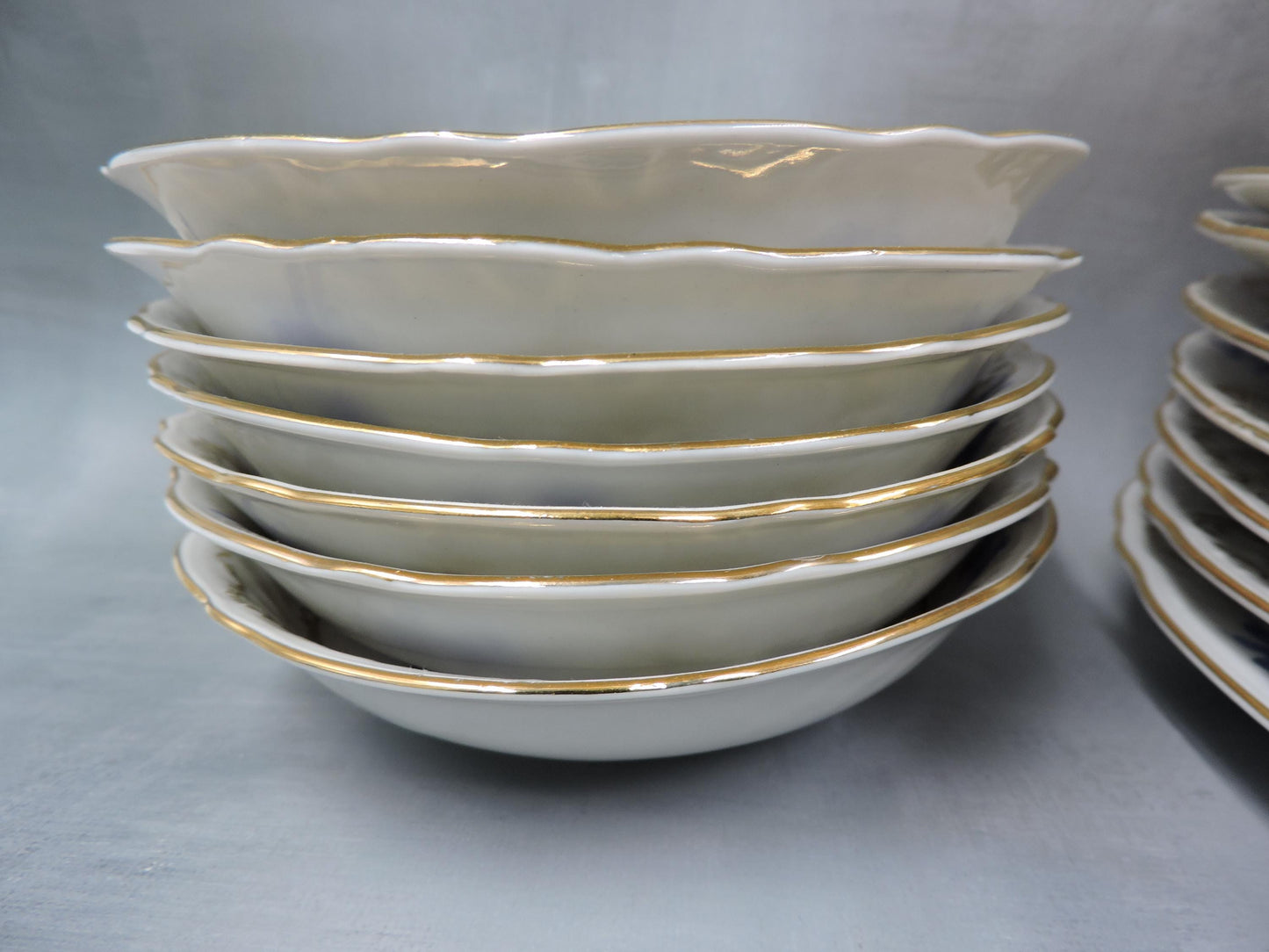 Bavaria Schumann Germany Salad Plate, Bread Plate, Fruit Bowl (s)