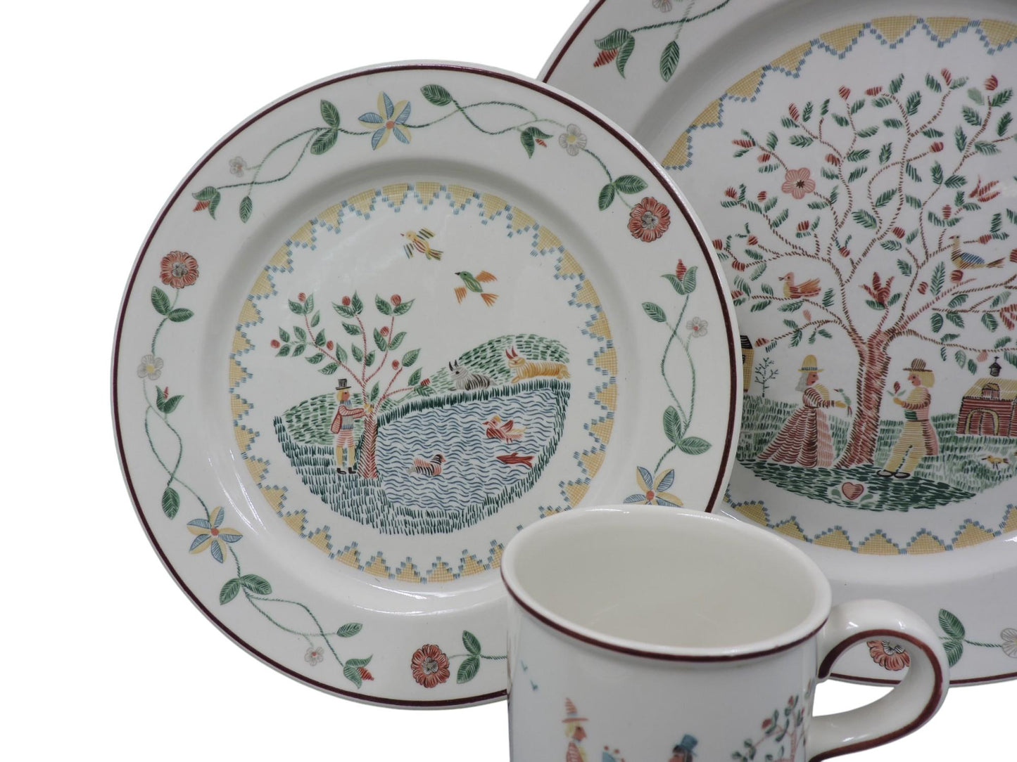 Villeroy & Boch American Sampler Dinner plate (s)