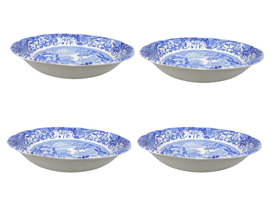 Spode Blue Italian Cereal Bowl Set of 4