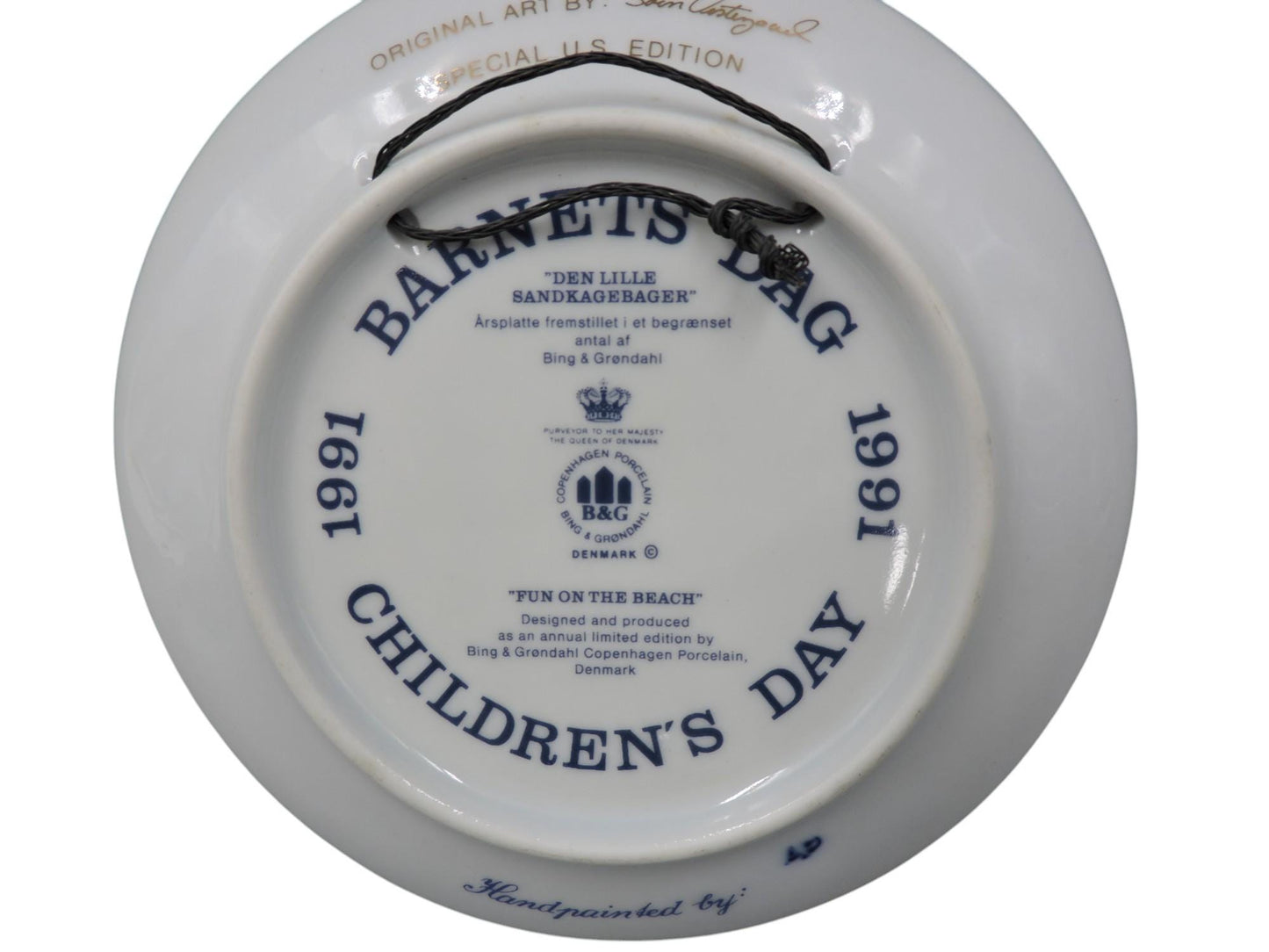 Bing & Grondahl Royal Copenhagen Denmark Child Day (1991,1994,1996,1999)