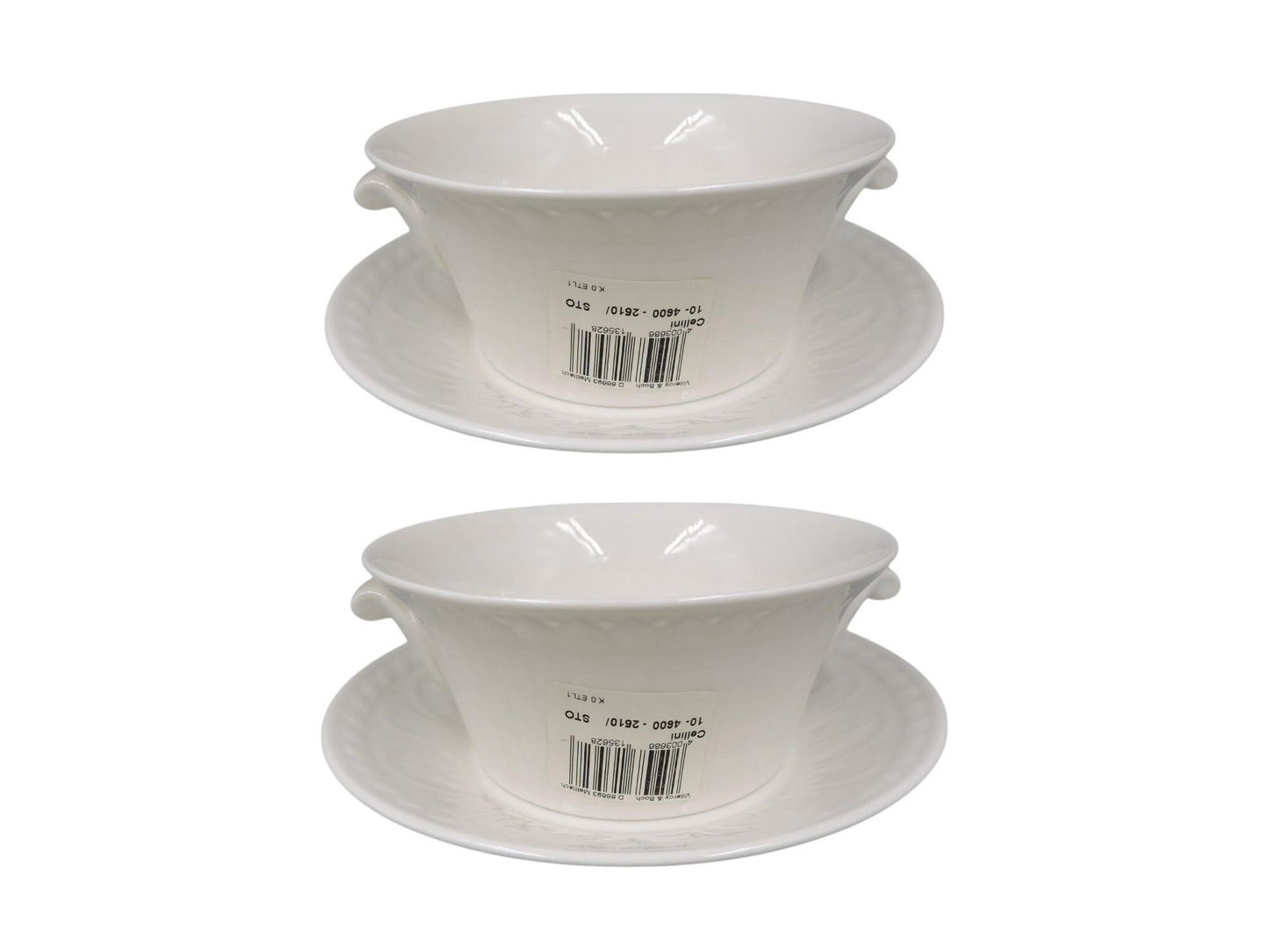 Villeroy and boch Cellini Soup Cup and Saucer Set of 2