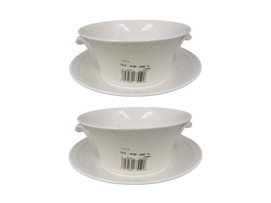 Villeroy and boch Cellini Soup Cup and Saucer Set of 2