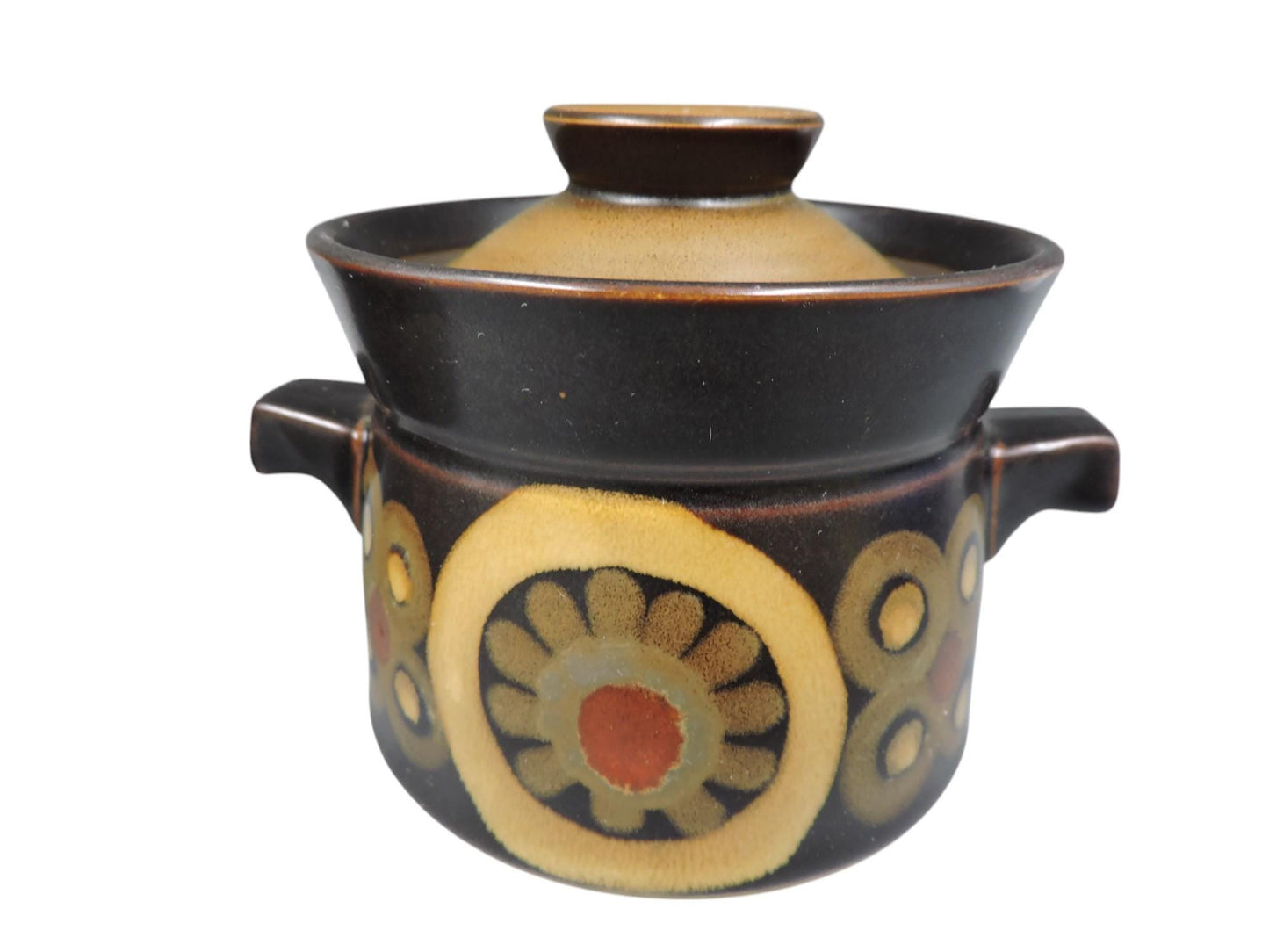 Denby Arabesque Stoneware Soup Bowl with Handles Set of 2