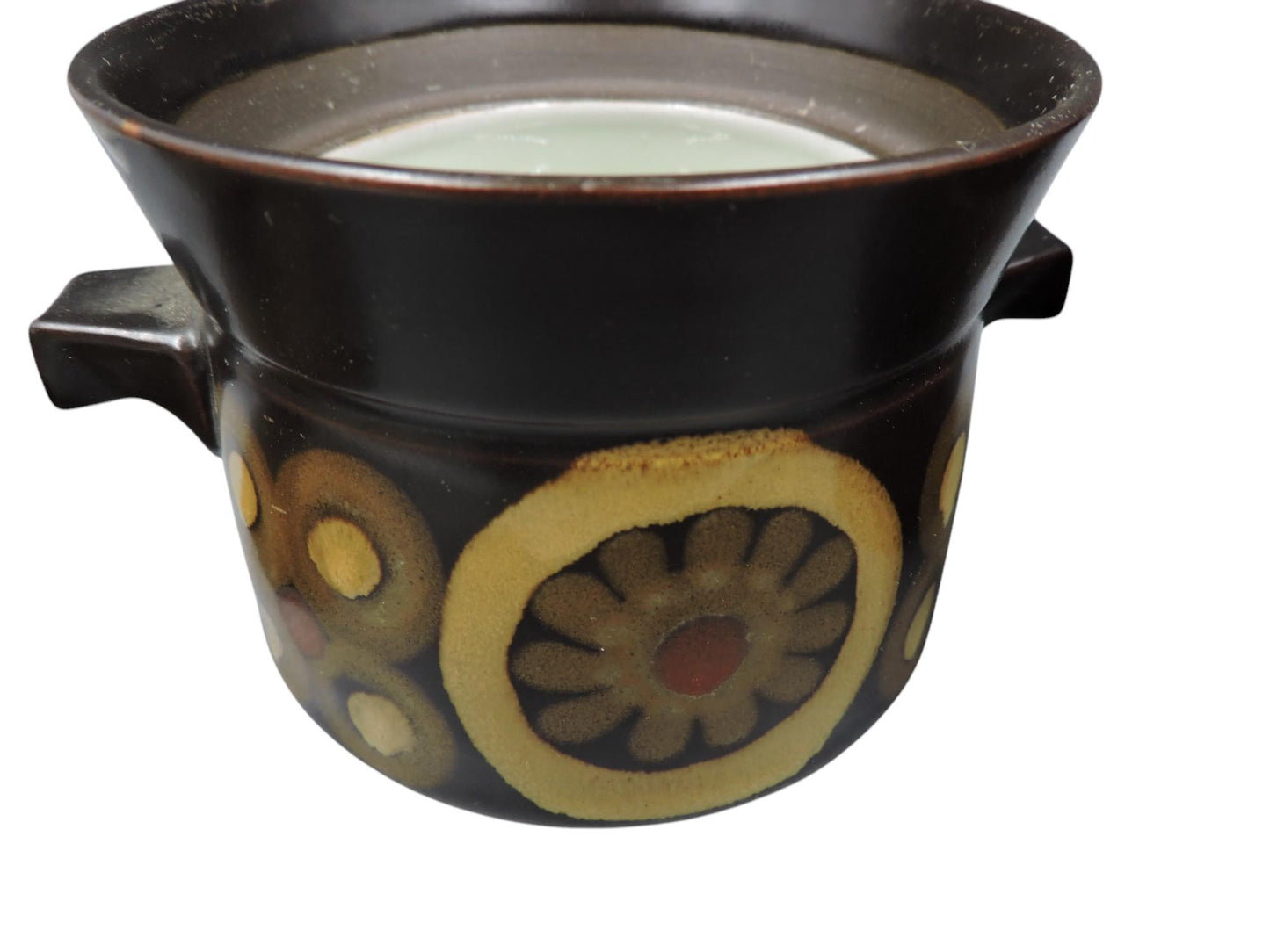 Denby Arabesque Stoneware Soup Bowl with Handles Set of 2