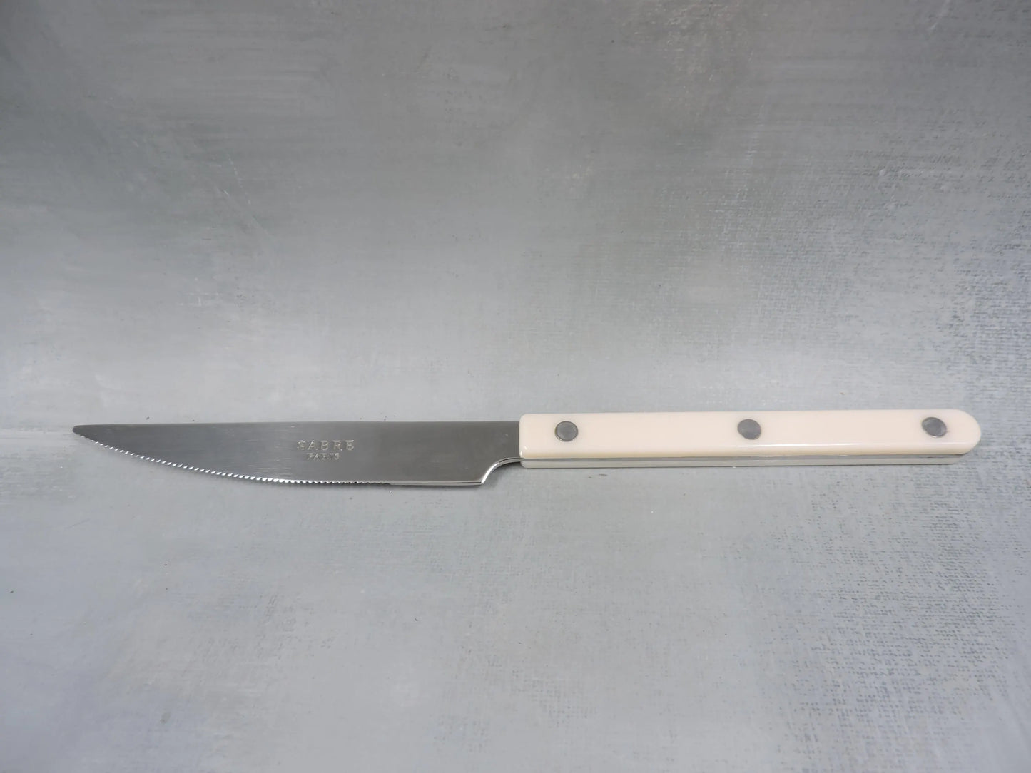 Sabre Bistrot Flatware – 3‑Piece Set , Ivory