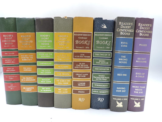Used Vintage Books Set of 8