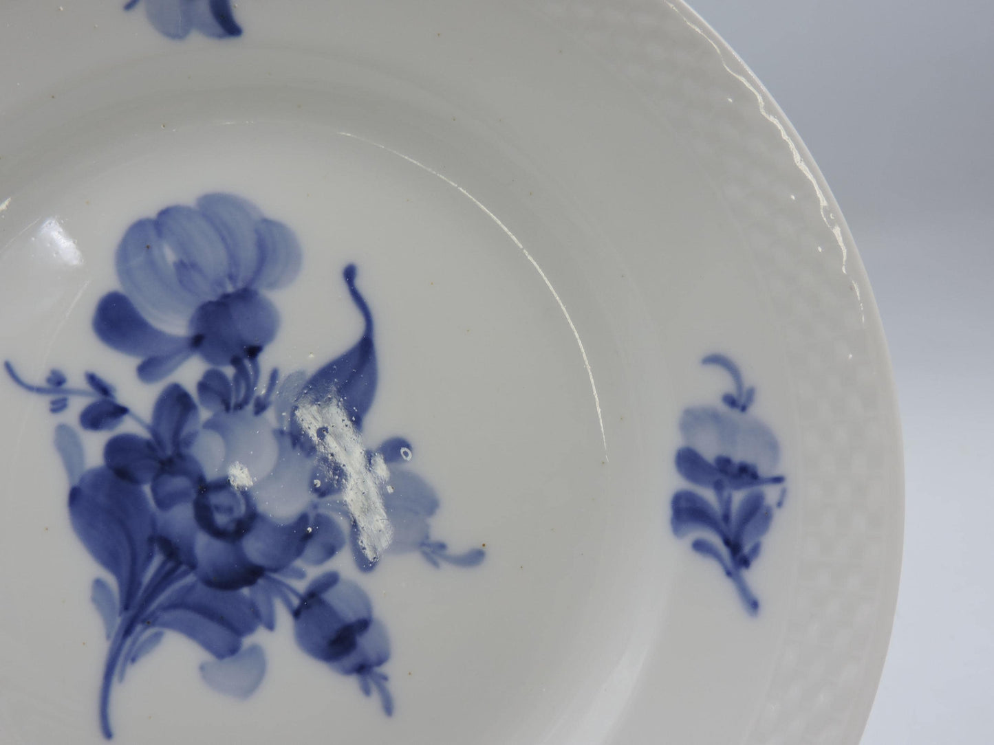 Royal Copenhagen Blue Flower salad Plate (Chip) #132