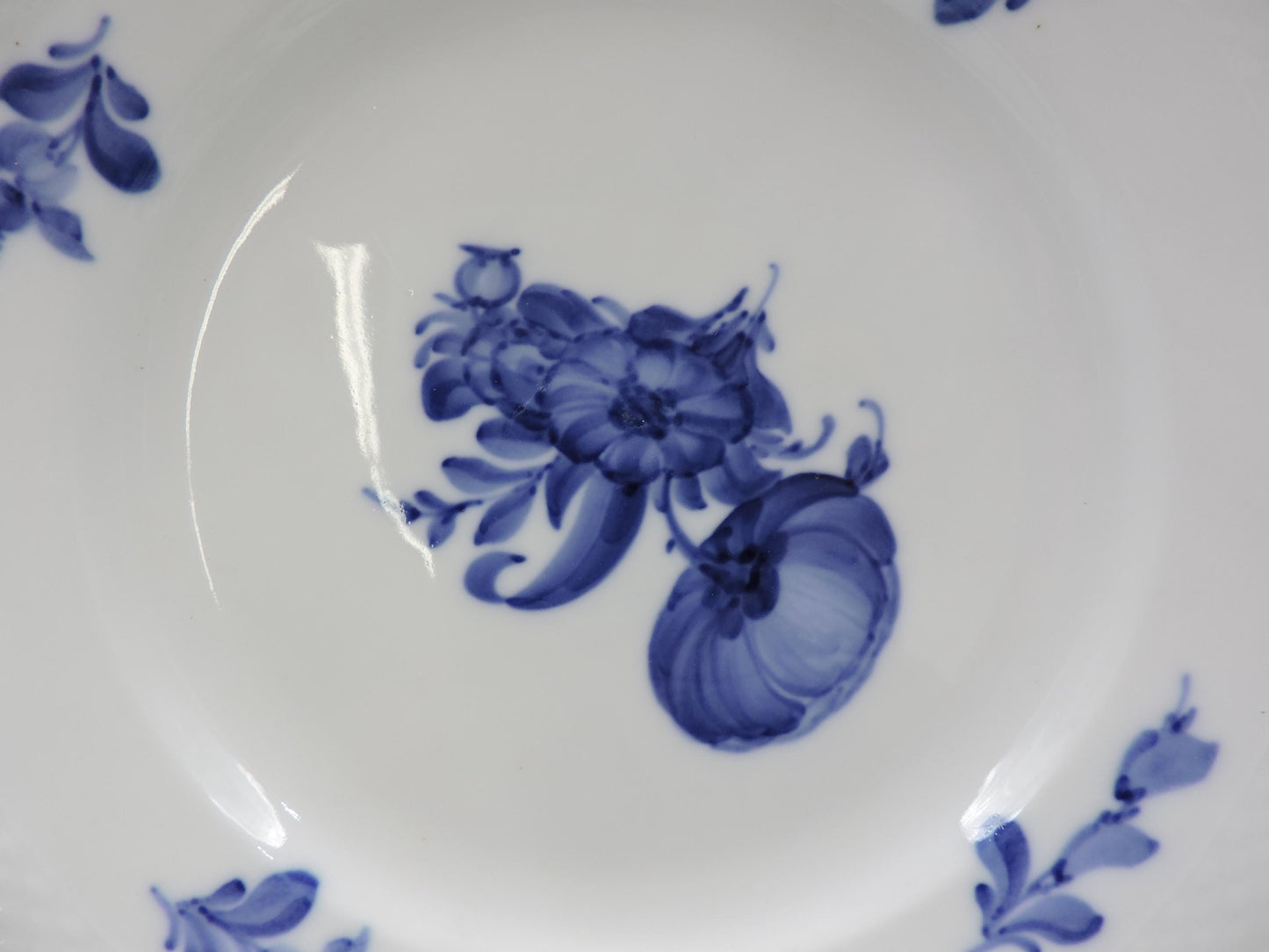Royal Copenhagen Blue Flower Dinner Plate (Chip) #133