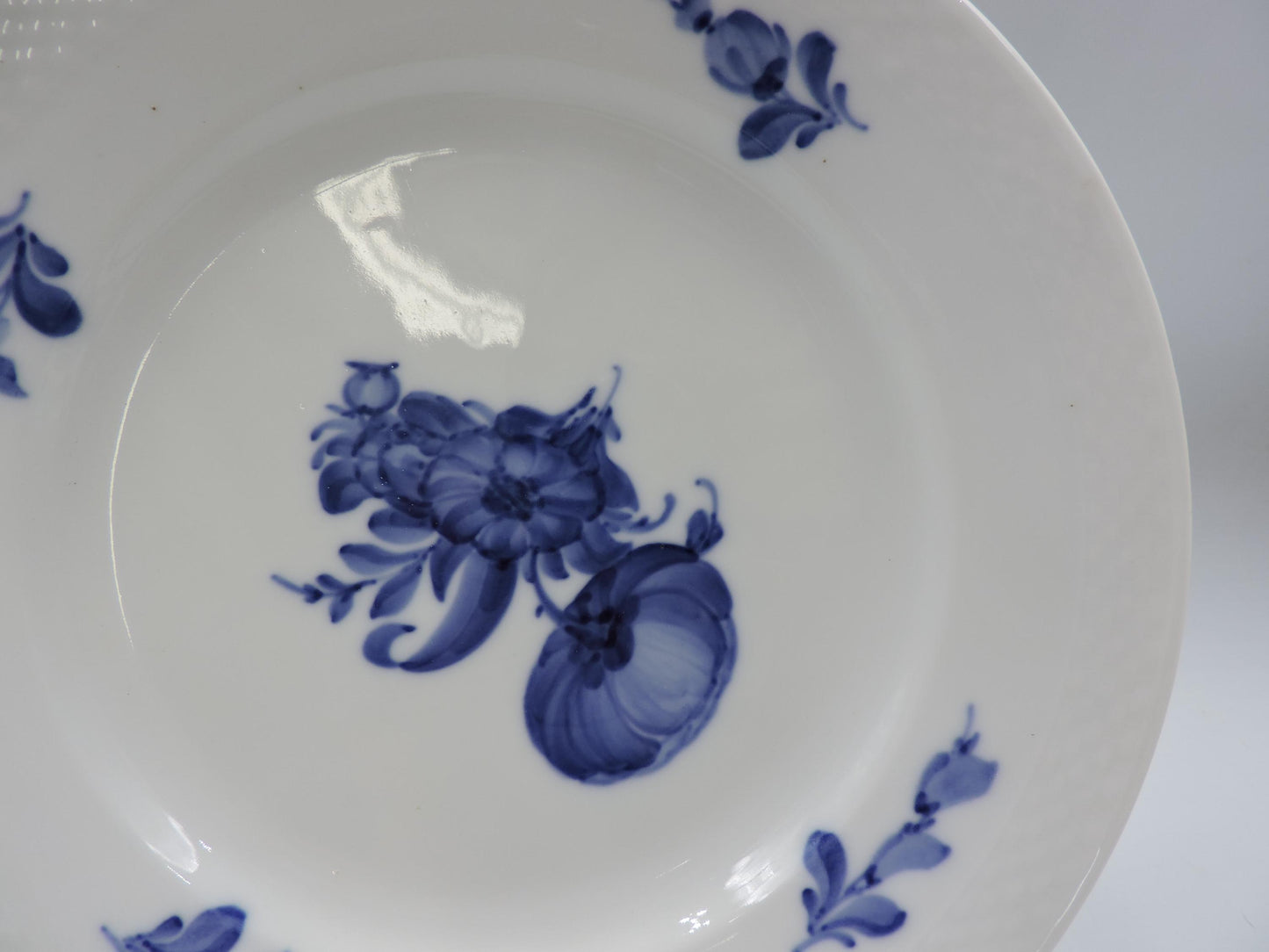Royal Copenhagen Blue Flower Dinner Plate (Chip) #133