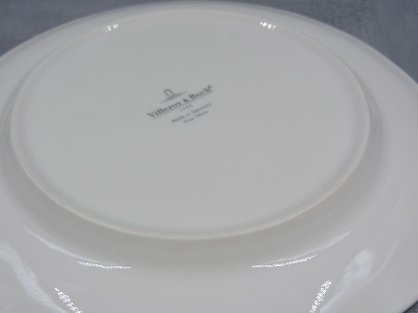 Villeroy and Boch Cottage Accent Salad Plate Blue Plaid #121