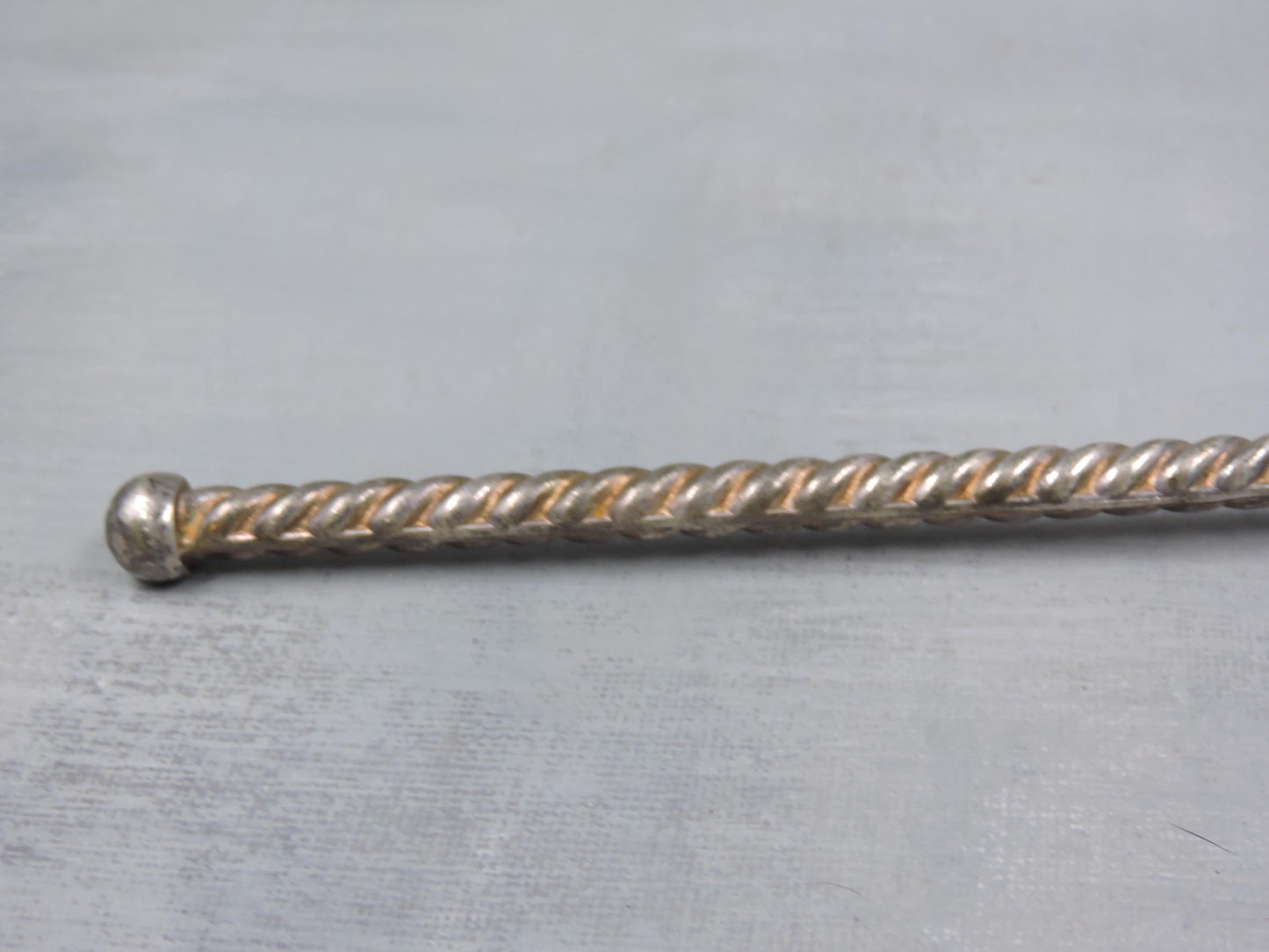 Vintage Italian Silverplate Salad Spoon #123