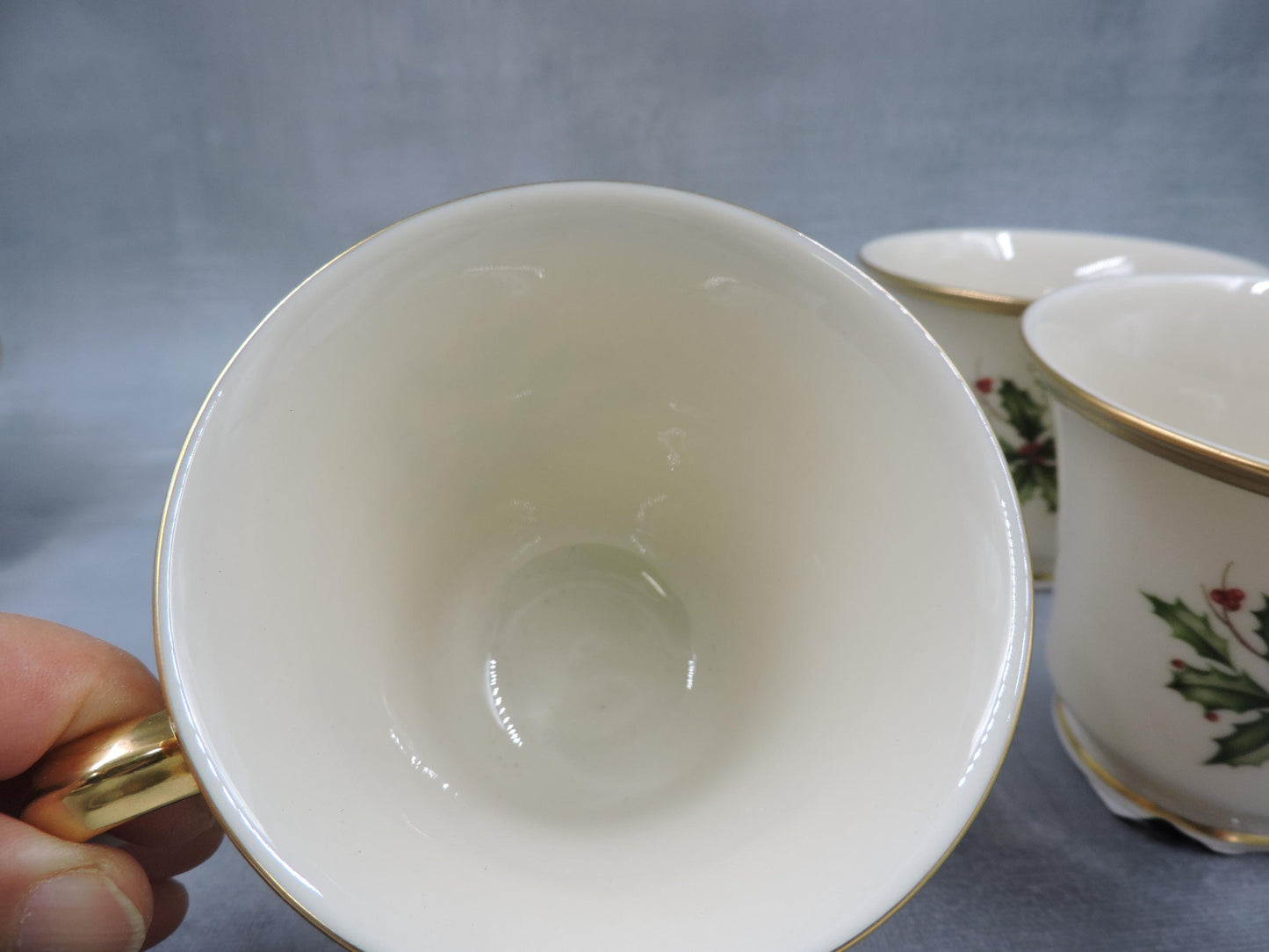 Lenox holiday Tea Cup Set of 6 #136