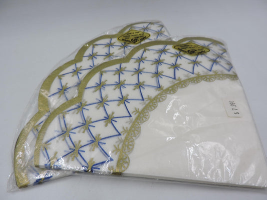 Romonosov cobalt net napkin 2Set #140