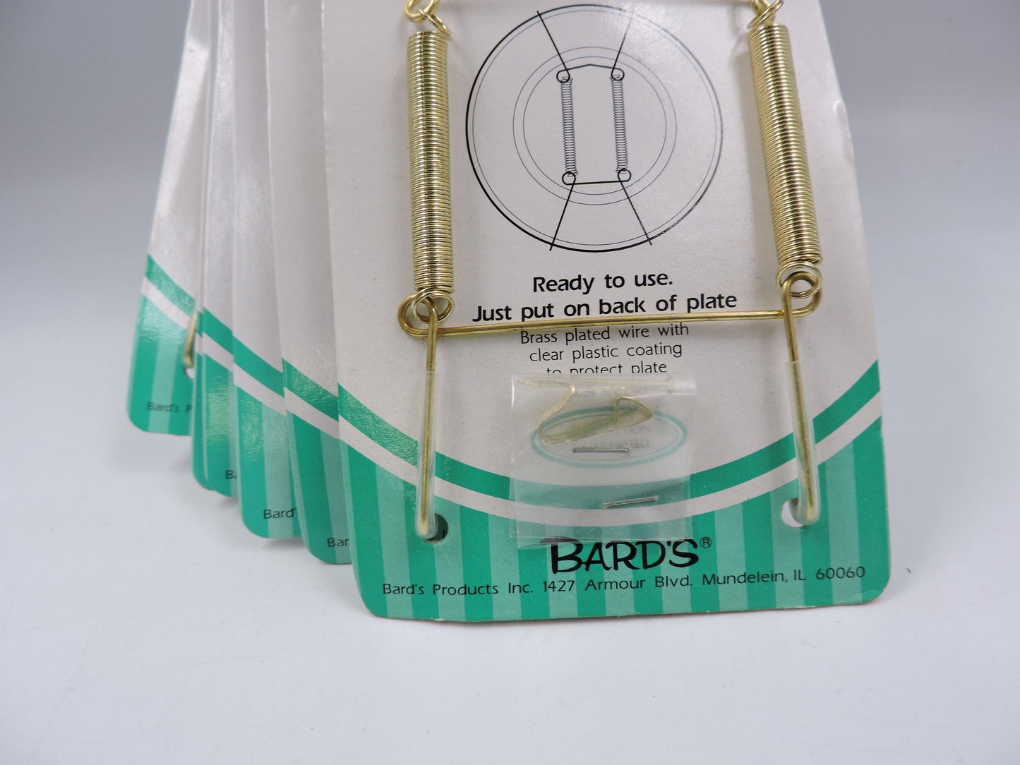 Bards Plate Hanging wire 5-8" Set of 6
