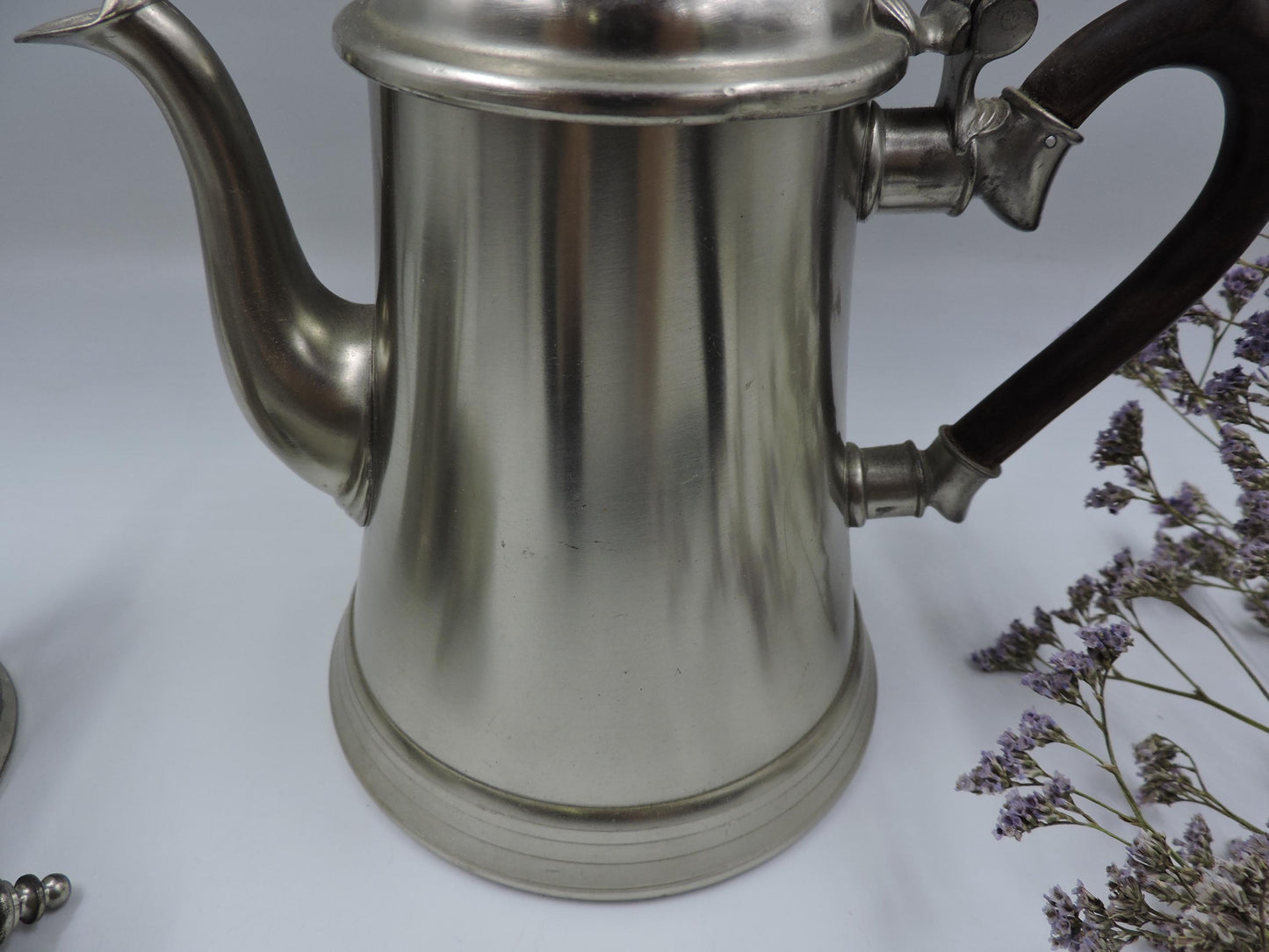 Vintage Pewter Metawa Holland Pot, Sugar Bowl