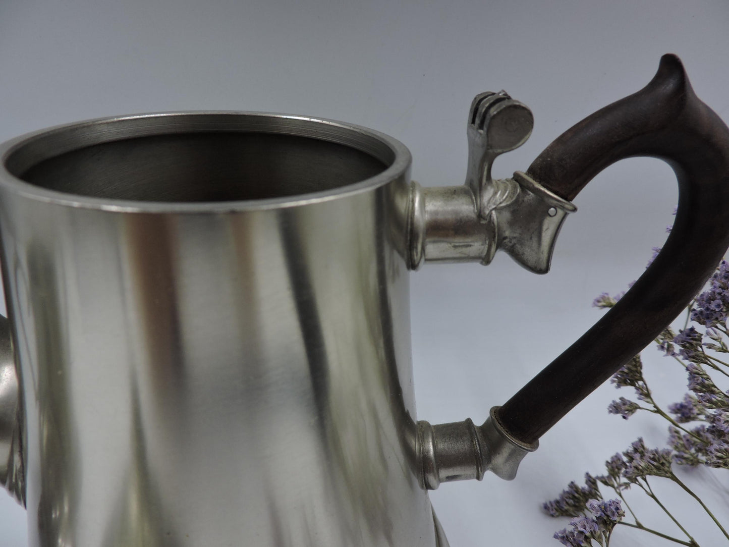 Vintage Pewter Metawa Holland Pot, Sugar Bowl