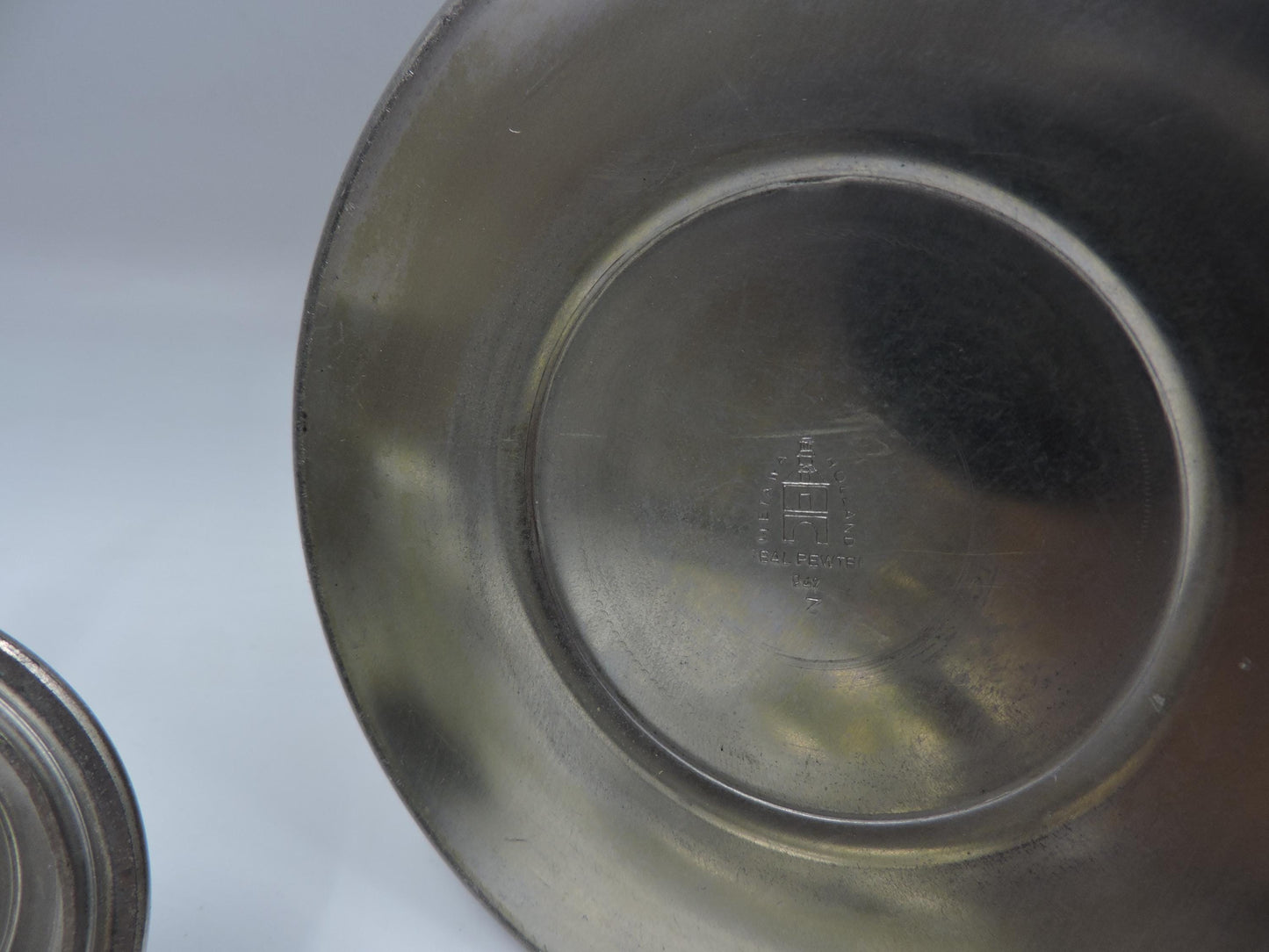 Vintage Pewter Metawa Holland Pot, Sugar Bowl