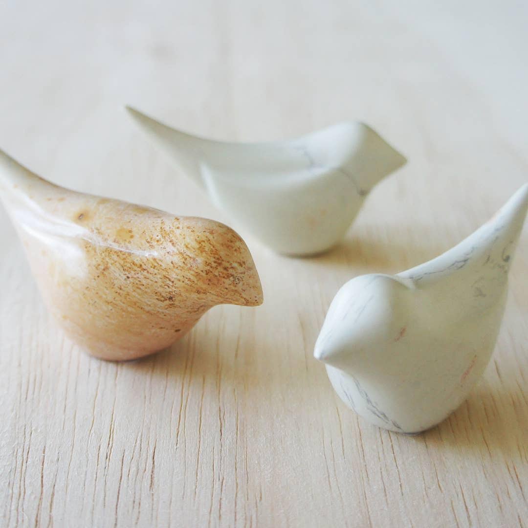 Natural Stone Birds 