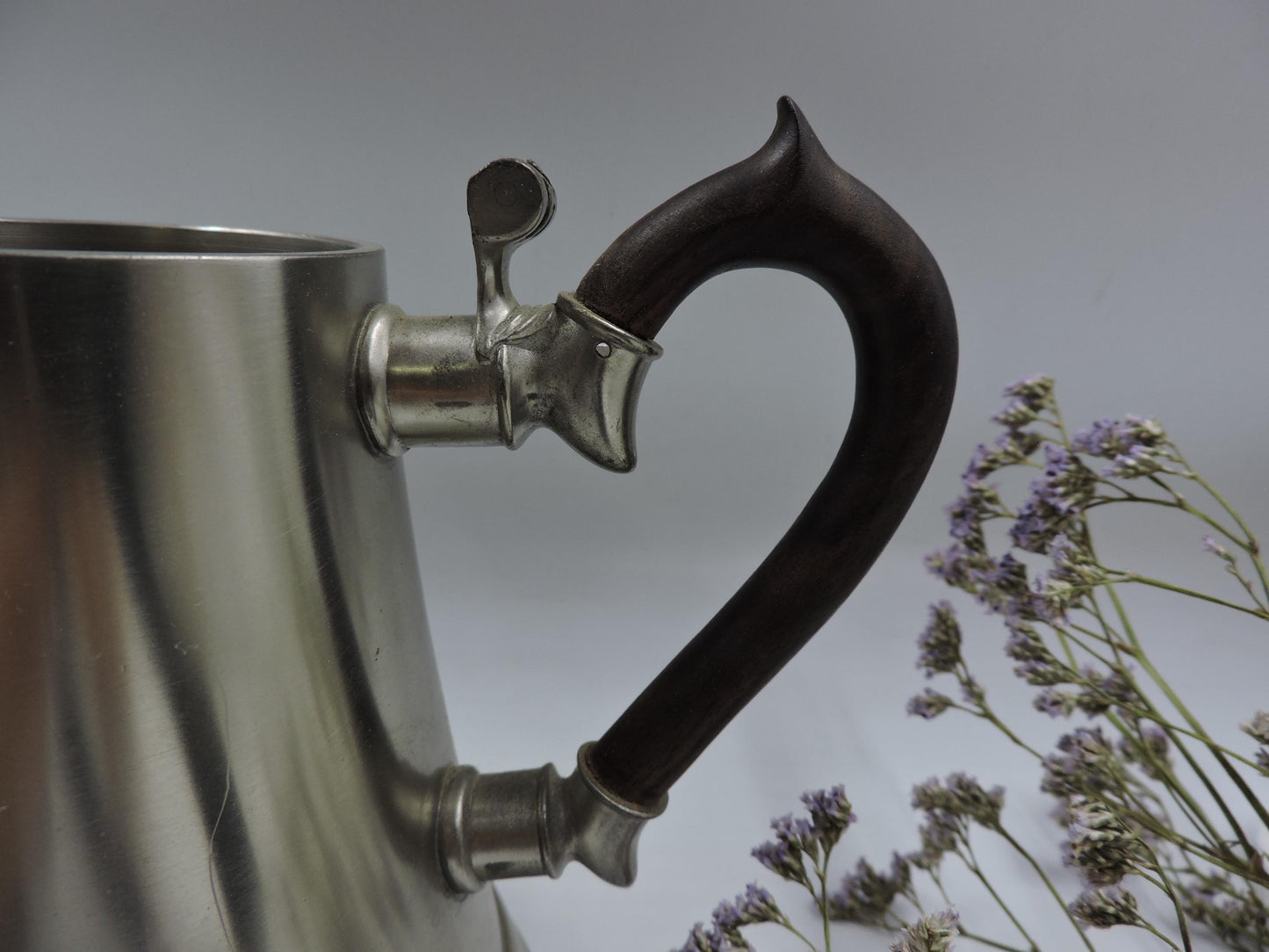 Vintage Pewter Metawa Holland Pot, Sugar Bowl