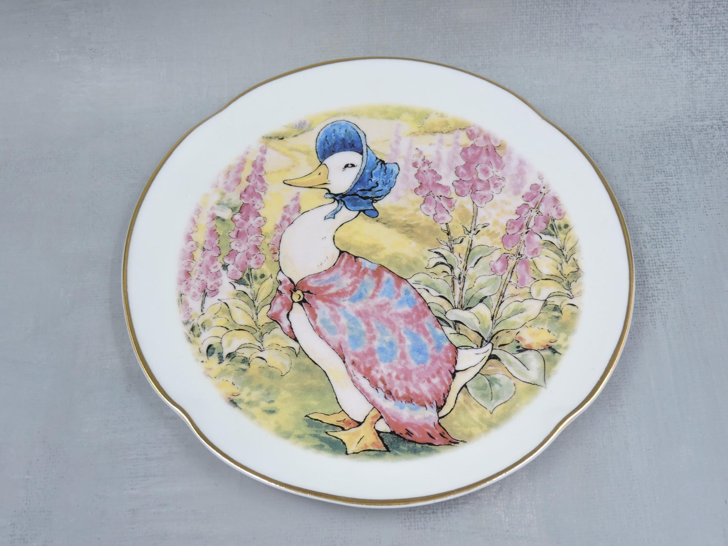 Beatrix Potter Peter Rabbit Dessert Plate