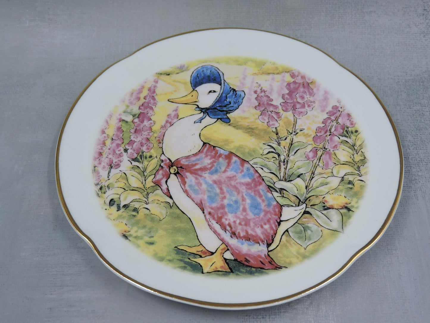 Beatrix Potter Peter Rabbit Dessert Plate