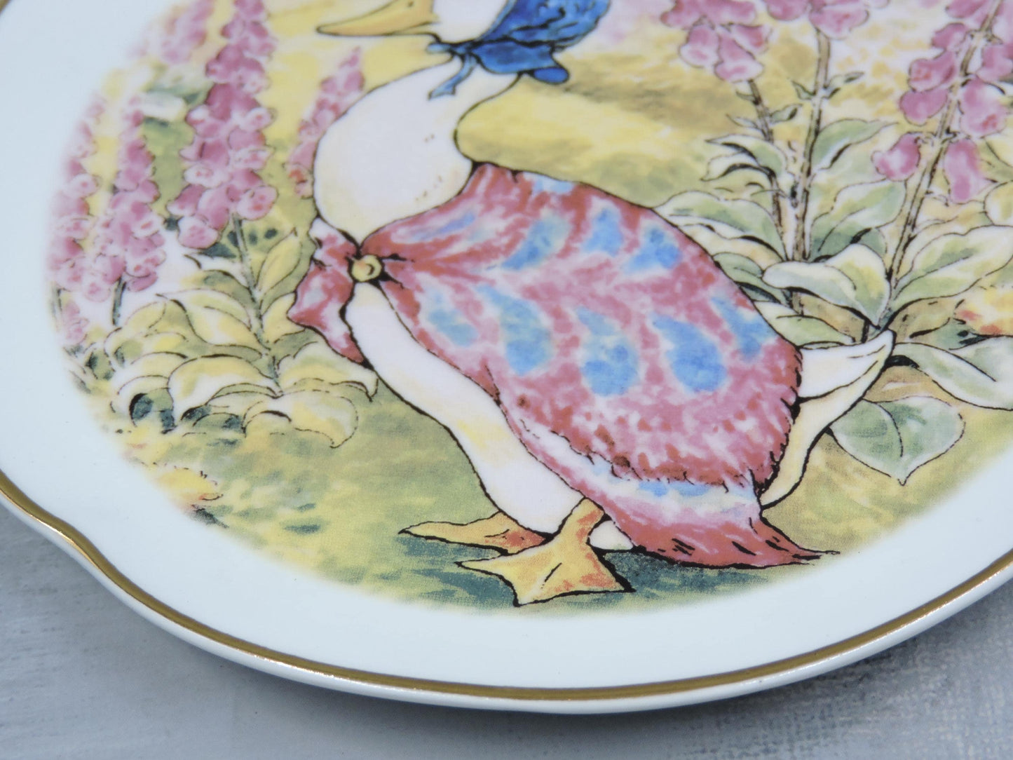 Beatrix Potter Peter Rabbit Dessert Plate