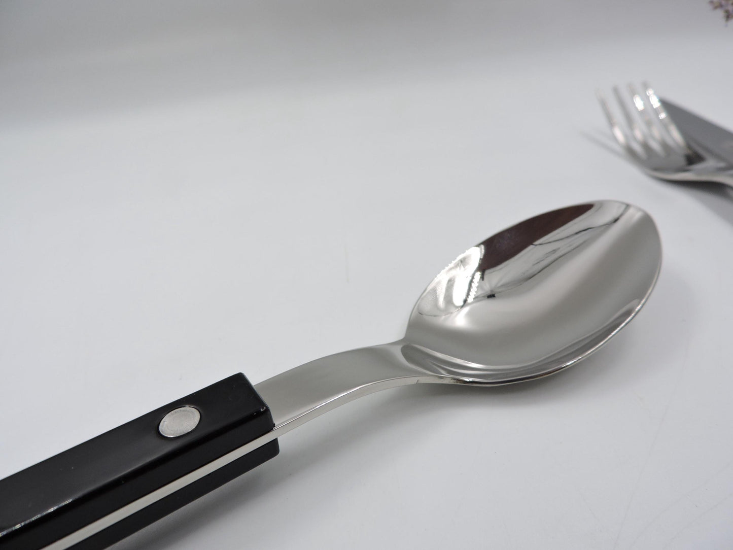 Sabre Bistrot Flatware Black – 3‑Piece Set