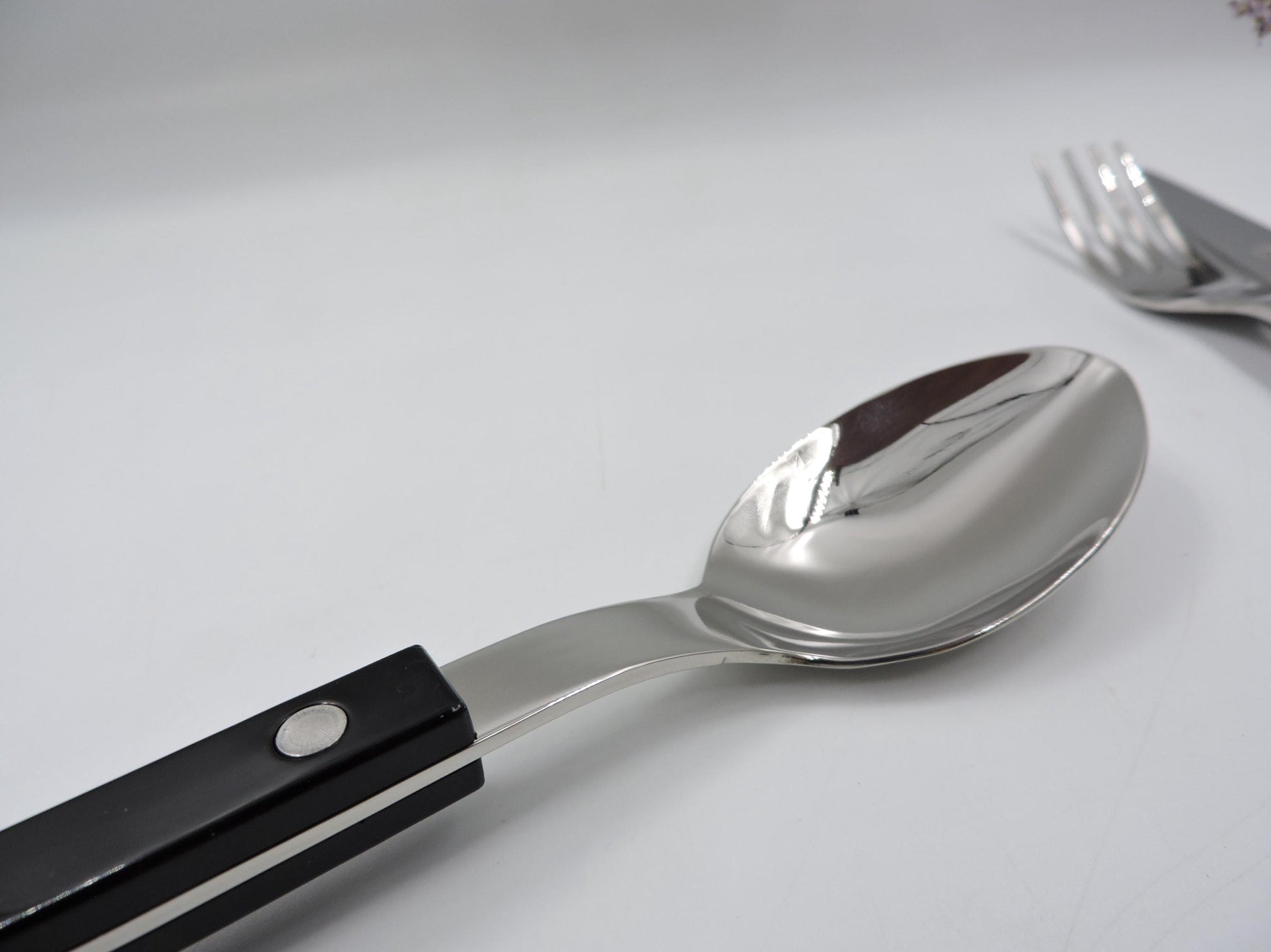 Sabre Bistrot Flatware Black – 3‑Piece Set