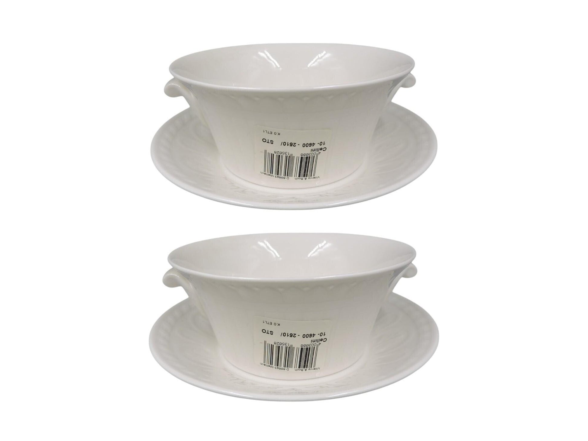 Villeroy and boch Cellini Soup Cup and Saucer Set of 2