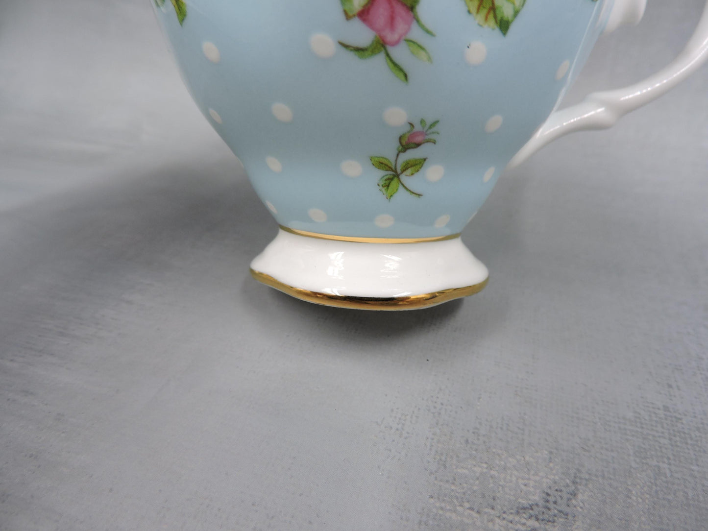 Royal Albert Polka Blue Tea Cup