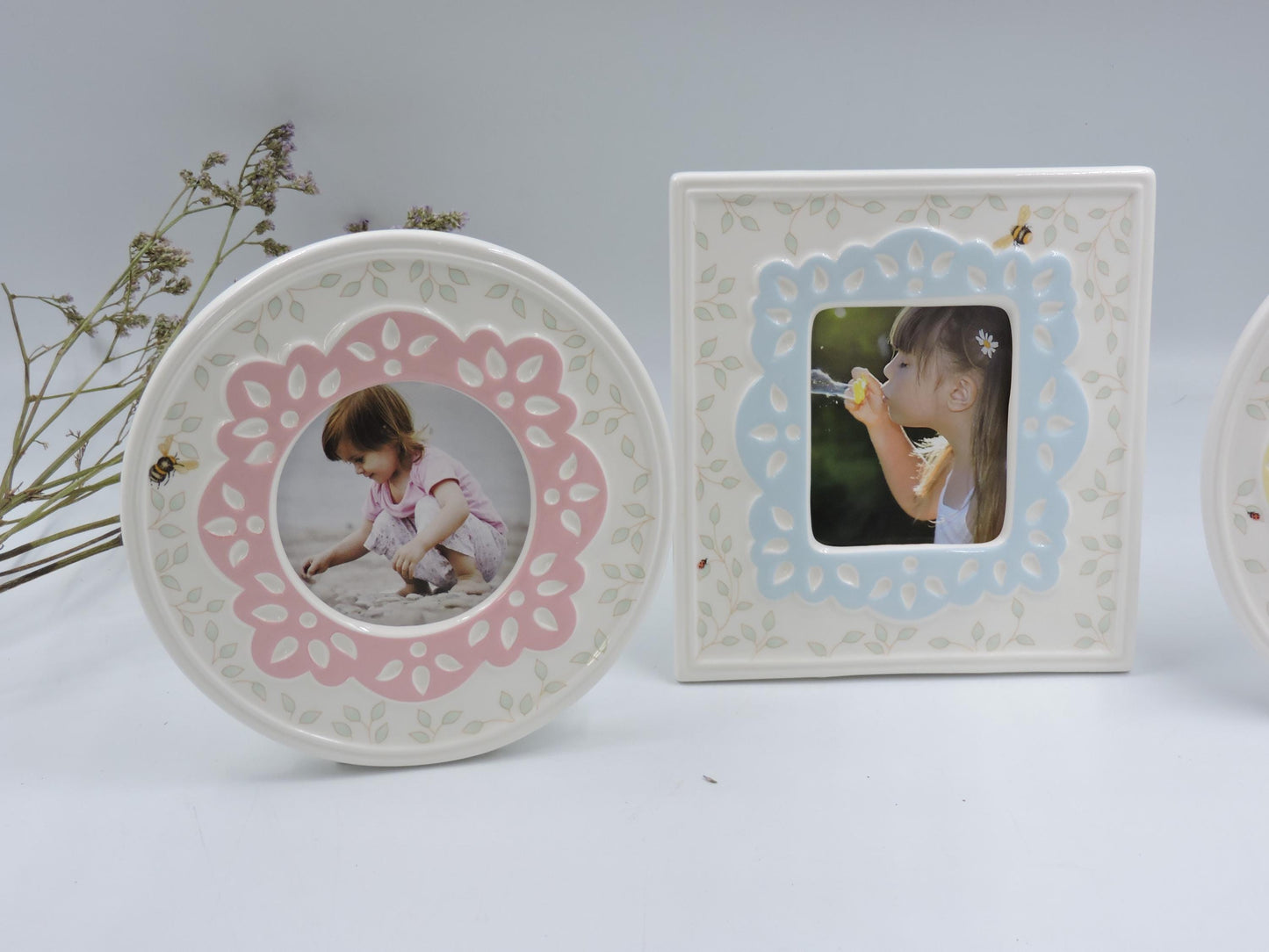 Lenox Butterfly Meadow Colors 3 by 3 Frames, Set of 3
