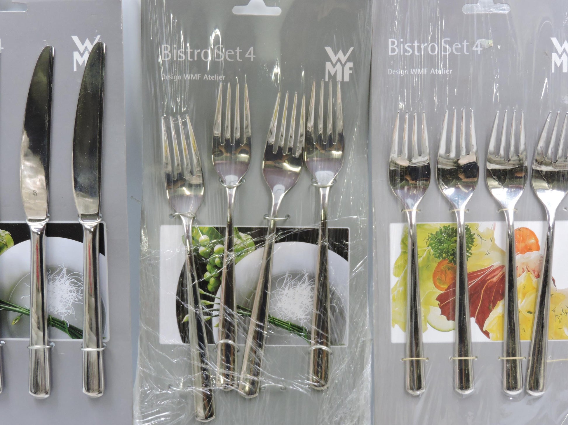 WMF Bistro Flatware Fork, Knife, Server