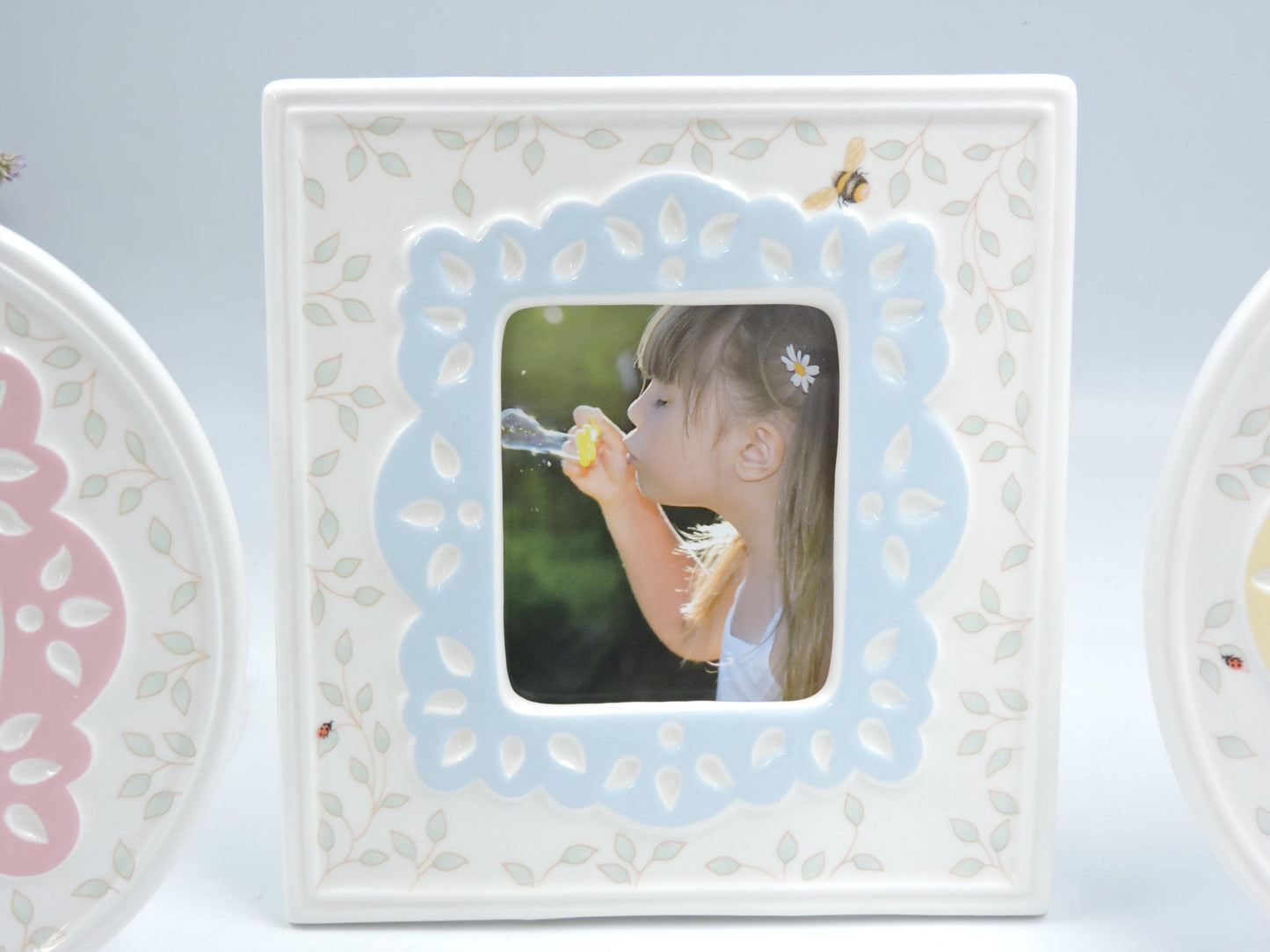 Lenox Butterfly Meadow Colors 3 by 3 Frames, Set of 3