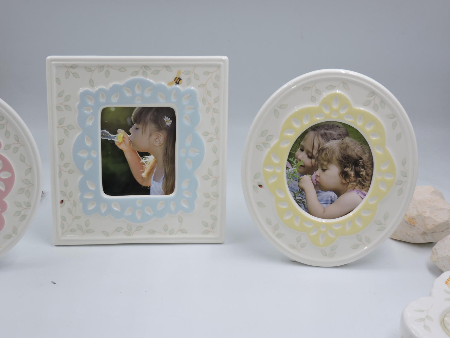 Lenox Butterfly Meadow Colors 3 by 3 Frames, Set of 3