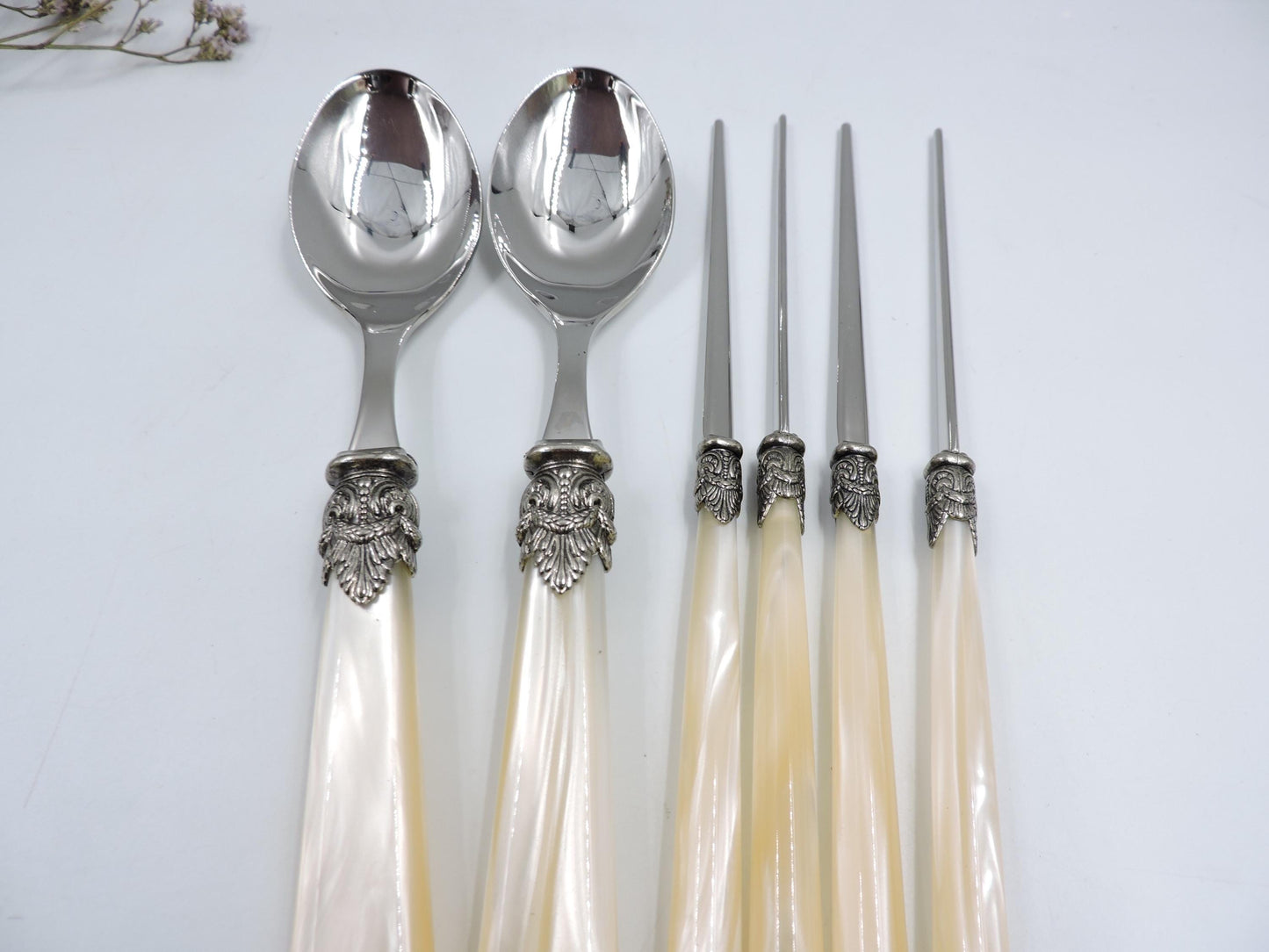 EME Flatware Napoleon Spoon, chopsticks 4pcs (Brand New)